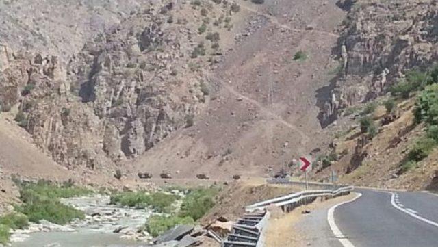 Hakkari-Çukurca Karayoluna Tuzaklanan Patlayıcı Imha Edildi