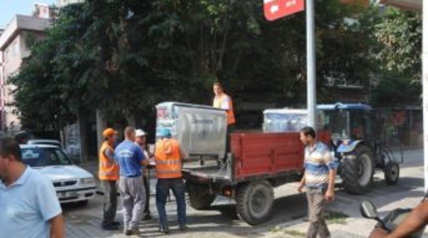 &Ccedil;&ouml;p Konteynırları Yenileri İle Değiştiriliyor