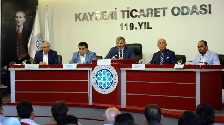 Başkan &Ccedil;elik Kto&rsquo;da Meslek Komiteleri İle Toplantı Yaptı