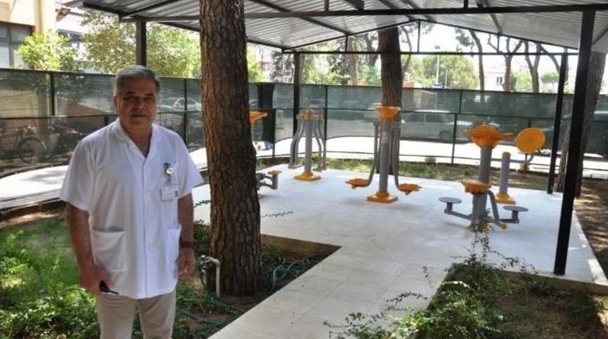 Ödemiş Toplum Ruh Sağlığı Merkezi’nde Hem Tedavi, Hemde Spor