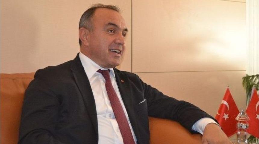 Arnavutluk B&uuml;y&uuml;kel&ccedil;isi Mucaj&rsquo;dan Vali D&uuml;zg&uuml;n&rsquo;e Ziyaret