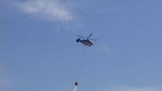 Bartın&rsquo;da Şehir &Ccedil;&ouml;pl&uuml;ğ&uuml;nde &Ccedil;ıkan Yangın Ormana Sı&ccedil;radı 1