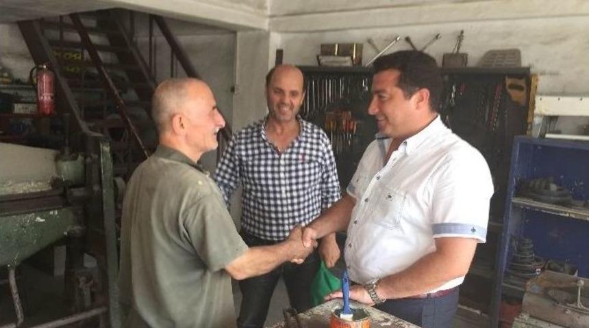 Başkan Bakıcı Yeni Sanayi Esnafını Dinledi