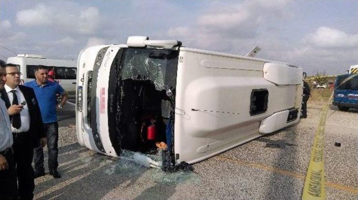 (özel Haber) İstanbul’da İşçi Servisi Kaza Yaptı: 5 Yaralı G2