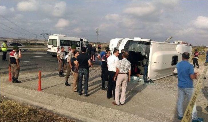 (özel Haber) İstanbul’da İşçi Servisi Kaza Yaptı: 5 Yaralı G3