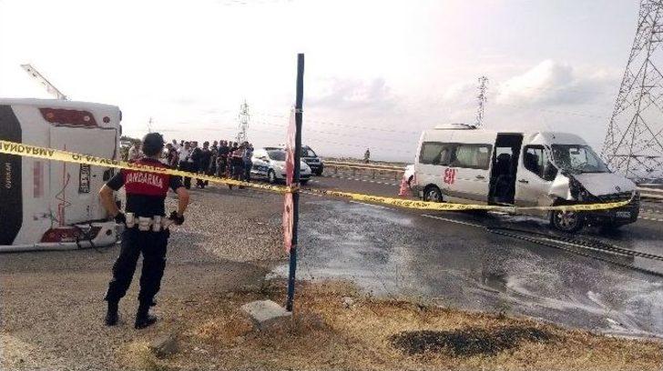 (özel Haber) İstanbul’da İşçi Servisi Kaza Yaptı: 5 Yaralı G4