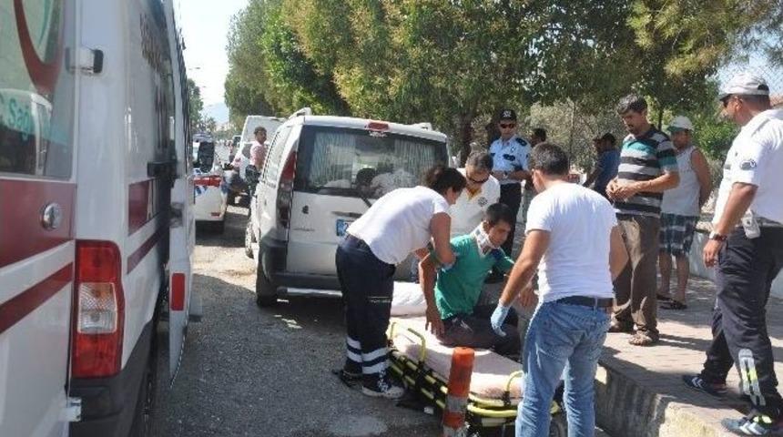 Ortaca’da Motosiklet Kazası; 1 Yaralı