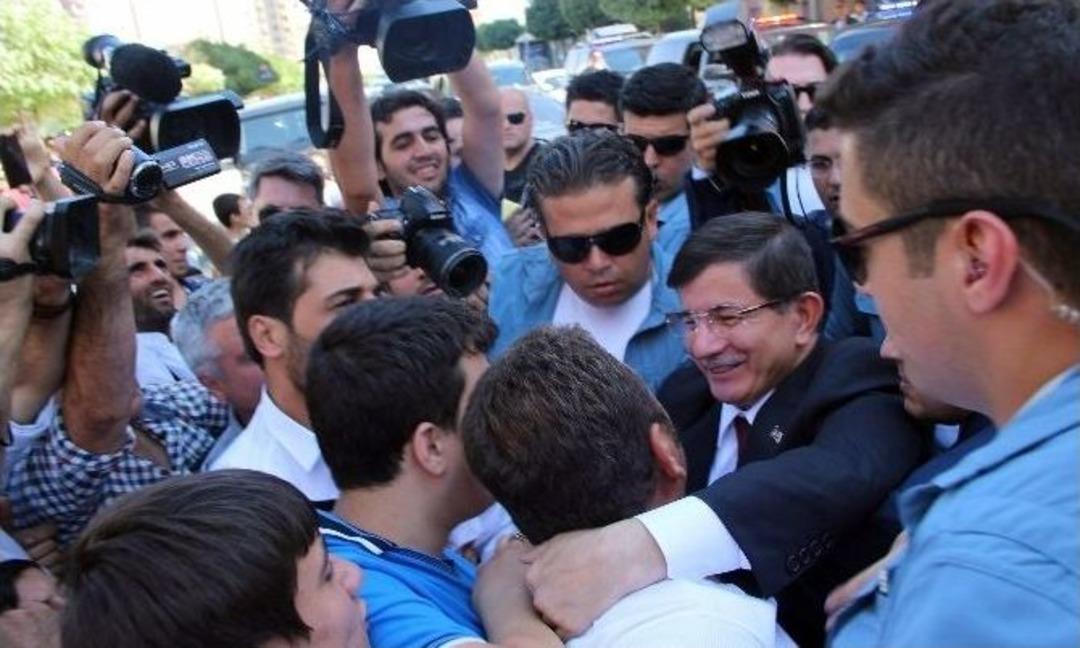 Gaziantep&rsquo;te Başbakan&rsquo;a Sevgi Seli