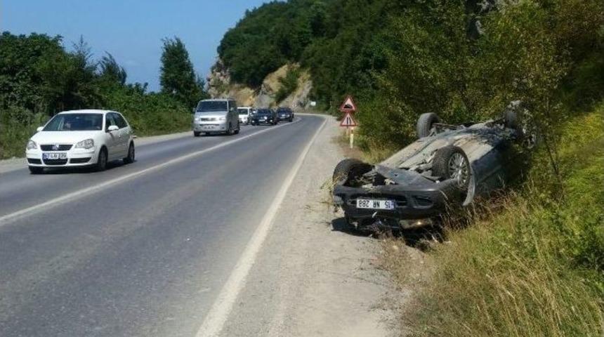 Zonguldak&rsquo;ta Kaza: 1 Yaralı