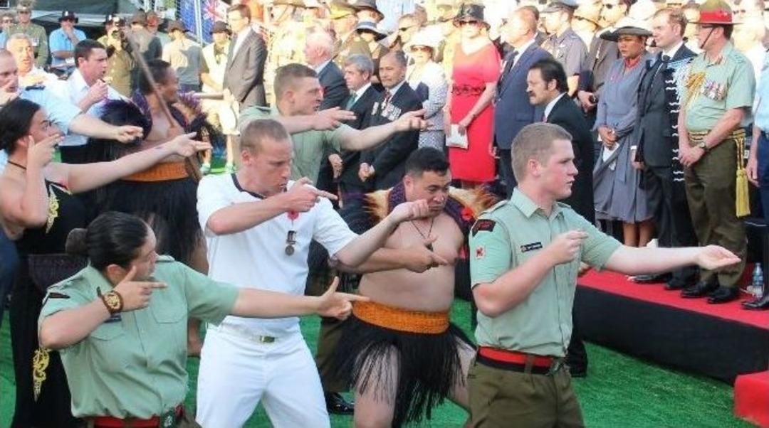 Atalarını Haka Dansıyla Andılar