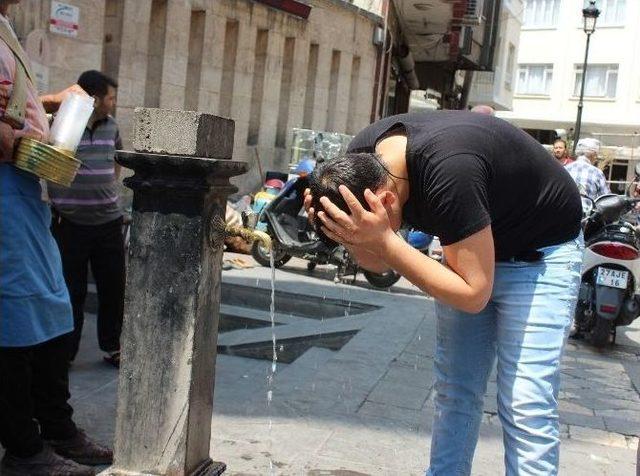 Gaziantep’te Sıcaklar Bunaltıyor