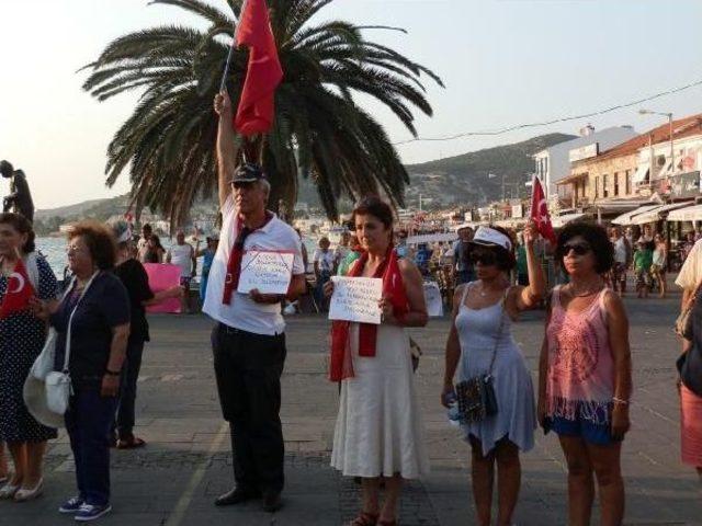 Foça da, sessiz Çığlık Eyleminin 148 incisi Gerçekleştirildi 2