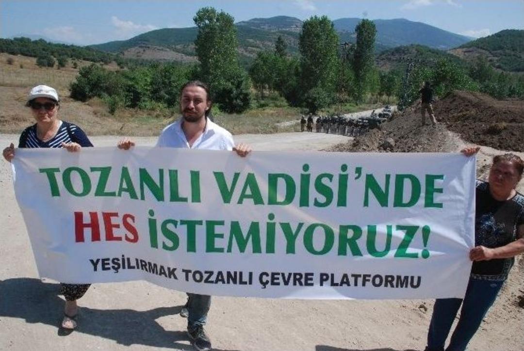 Tokat&rsquo;ta Hes Eylemi