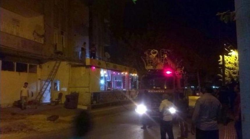 Baca Yangını Korkuttu