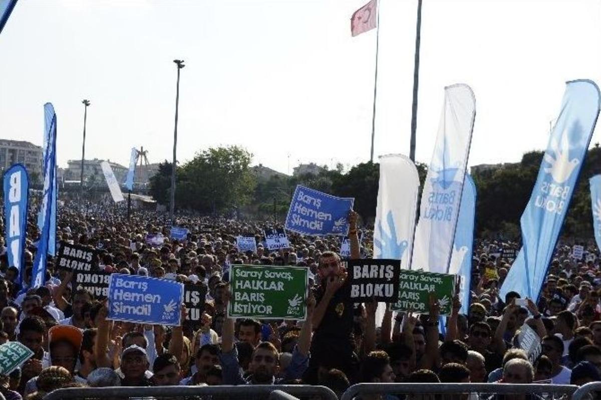 Selahattin Demirtaş: &ldquo;barış G&ouml;rmek İsteyenler Bu Meydana Baksın&rdquo;