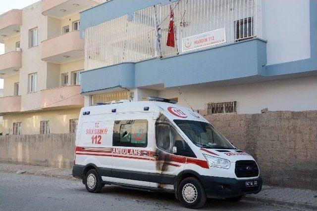 Nusaybin’de Ambulansa Molotoflu Saldırı