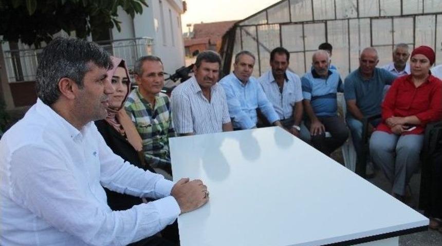 Ak Partili Sena Nur &Ccedil;elik, Kepez&rsquo;de Mahalle Ziyaretlerinde Bulundu