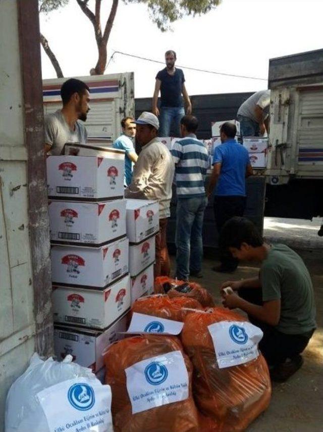 Aydın Ülkü Ocakları’ndan Suriye Türkmenlerine Yardım