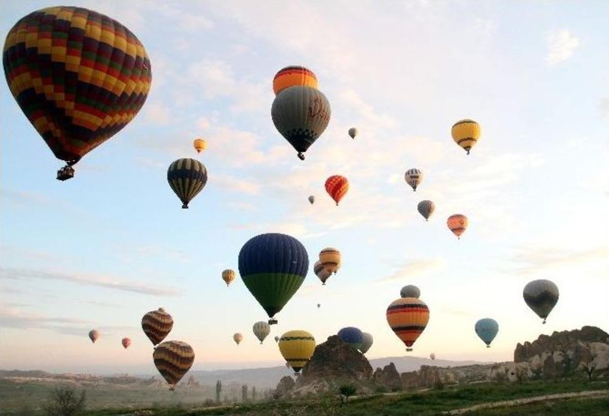 Kapadokya B&ouml;lgesini 7 Ayda 1 Milyon 515 Bin Turist Gezdi