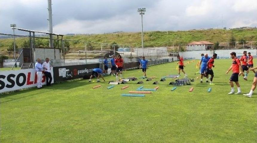 Trabzonspor, Bursaspor Ma&ccedil;ı Hazırlıklarına Başladı