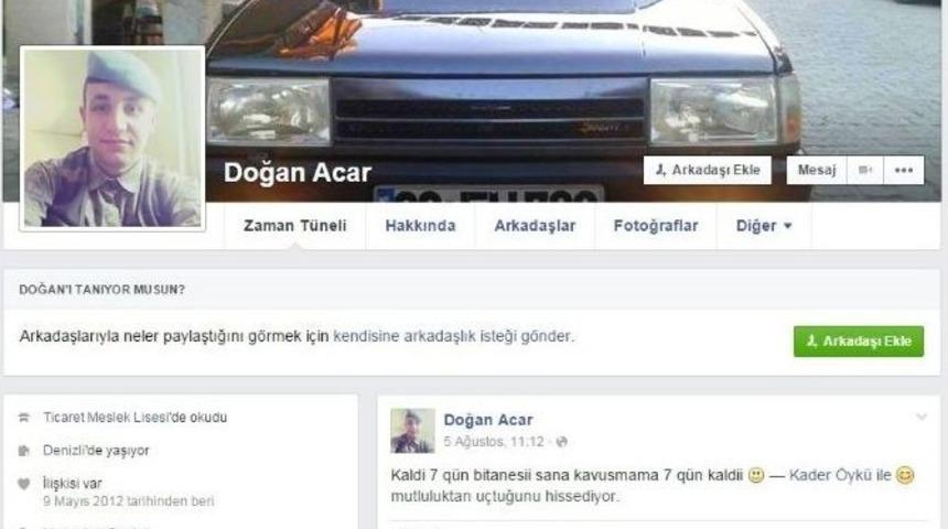 Şehidin Yürekleri Dağlayan Paylaşımı