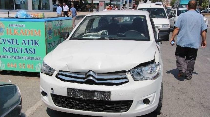 Samsun&rsquo;da Trafik Kazası: 1 Yaralı