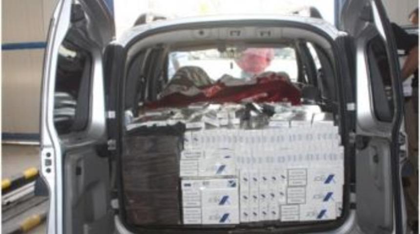 10 Bin 500 Paket Ka&ccedil;ak Sigara Ele Ge&ccedil;irildi