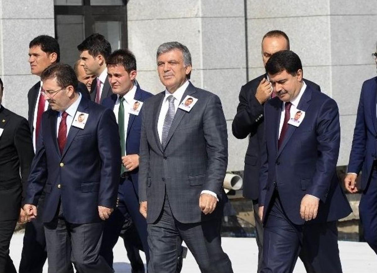 Cumhurbaşkanı Erdoğan Şehit Polis İ&ccedil;in D&uuml;zenlenen T&ouml;rene Katıldı