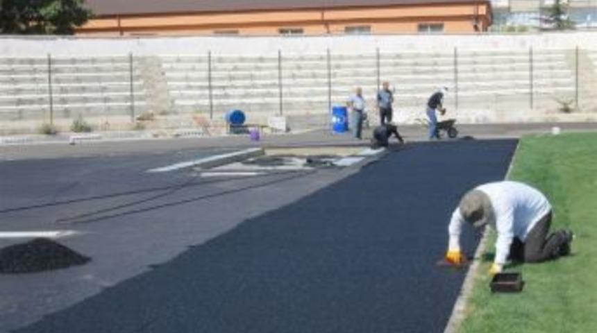Kemal Kaynaş Stadyumunda Atletizm Pistinin Yapımına Başlandı