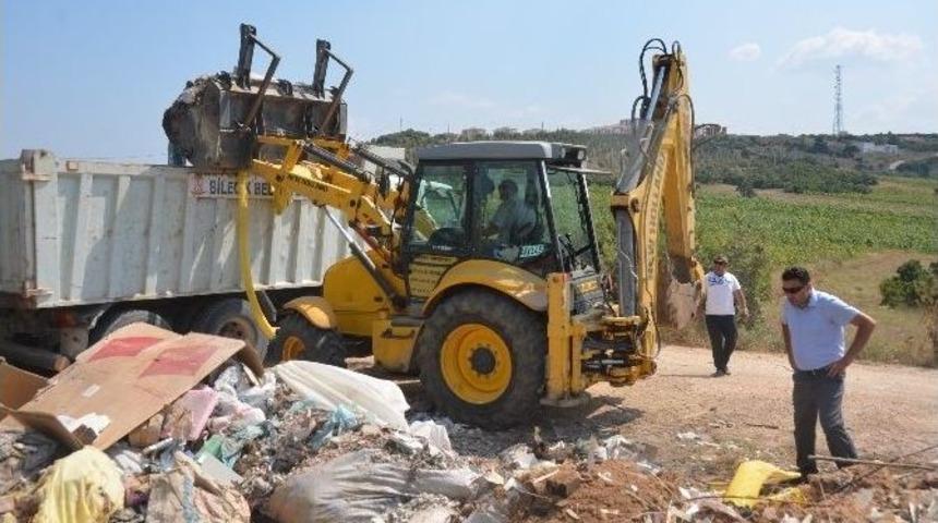 Bilecik Belediyesi&rsquo;nden Hafriyat Atıkları &Ccedil;alışması