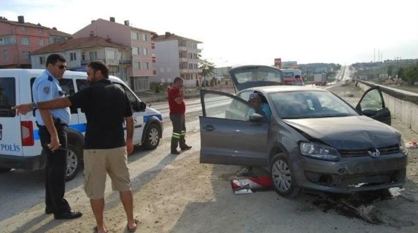 Malkara’da Trafik Kazası