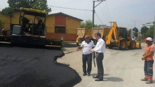 Akçakoca Barbaros Kavşağı Yolu Tamamlandı