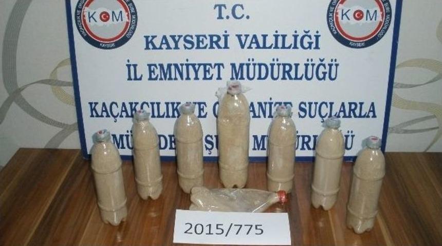 Kayseri&rsquo;de 5 Kilo 850 Gram Eroin Ele Ge&ccedil;irildi