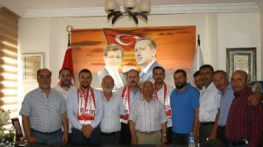 Nevşehirspor Gk Y&ouml;netim Kurulu &Uuml;yelerinden, Ak Parti&rsquo;ye Ziyaret