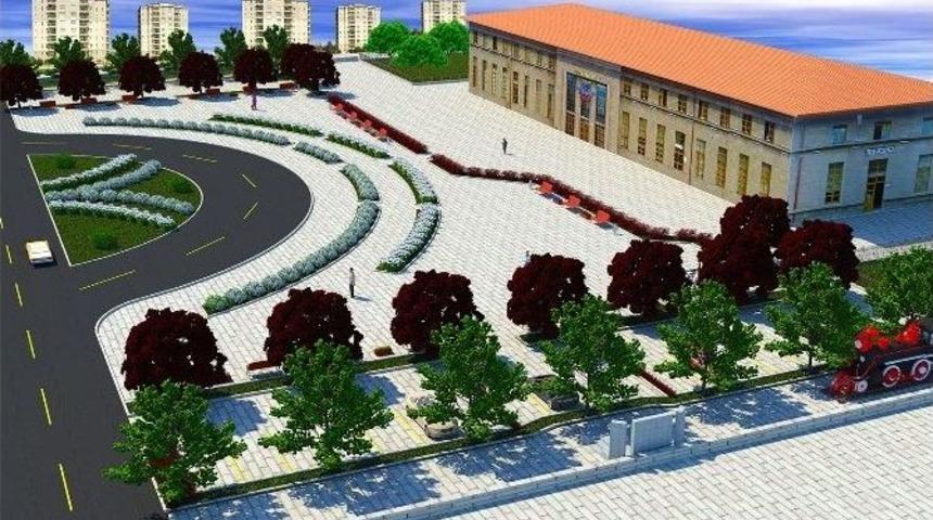 B&uuml;y&uuml;kşehir&rsquo;den İstasyon Meydanı&rsquo;na Yeni Proje