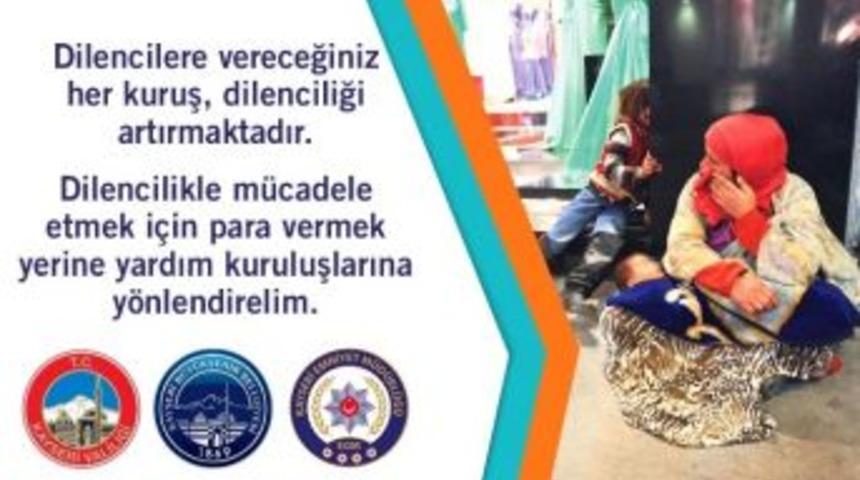 Dilencilik Yapan 400 Suriyeli Kamplara G&ouml;nderildi