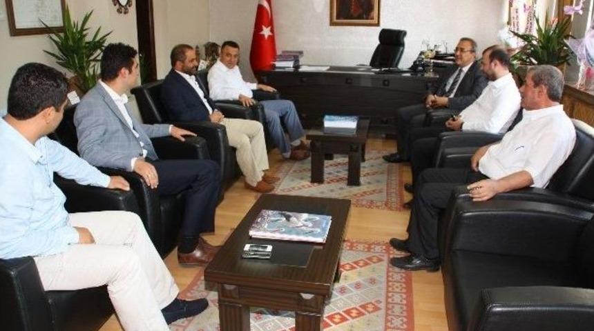 Başkan Kara&ccedil;oban&rsquo;dan Kaymakam Bilgin&rsquo;e Ziyaret