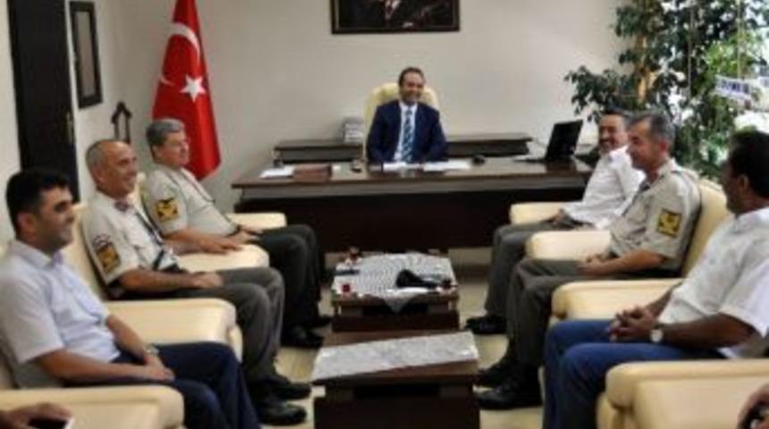 Başkan Tutal&rsquo;dan Kaymakam &Ouml;zyiğit&rsquo;e Ziyaret