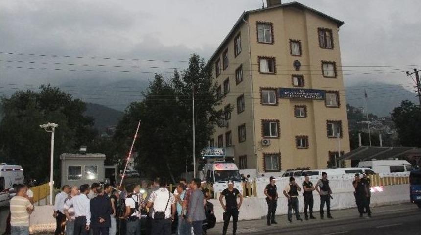 2 Polisin Şehit Edildiği Emniyet M&uuml;d&uuml;rl&uuml;ğ&uuml;ne G&uuml;venlik Tedbiri