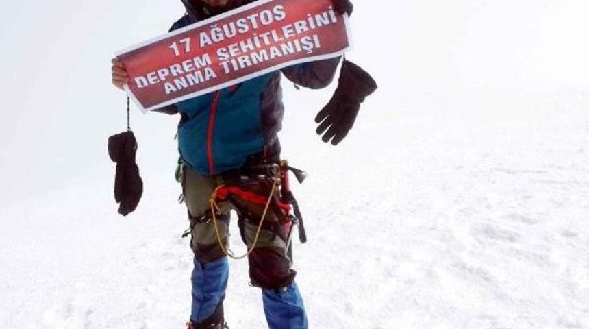 Kocaelili Dağcılar, Depremin 16. Yıld&ouml;n&uuml;m&uuml; Anısına Ellbrus Dağı'na Tırmanacak