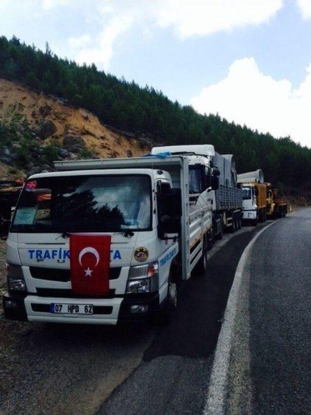 Alanya Belediyesi’nden En Uzak Mahalleye Hizmet Seferberliği