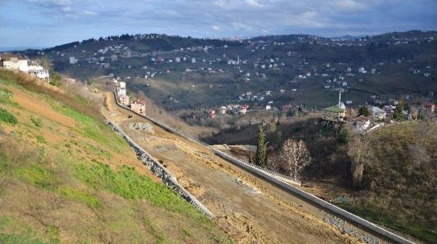 Trabzon&rsquo;da Uğurlu-karşıyaka Yolunda İlave İhale S&uuml;reci Tamamlandı