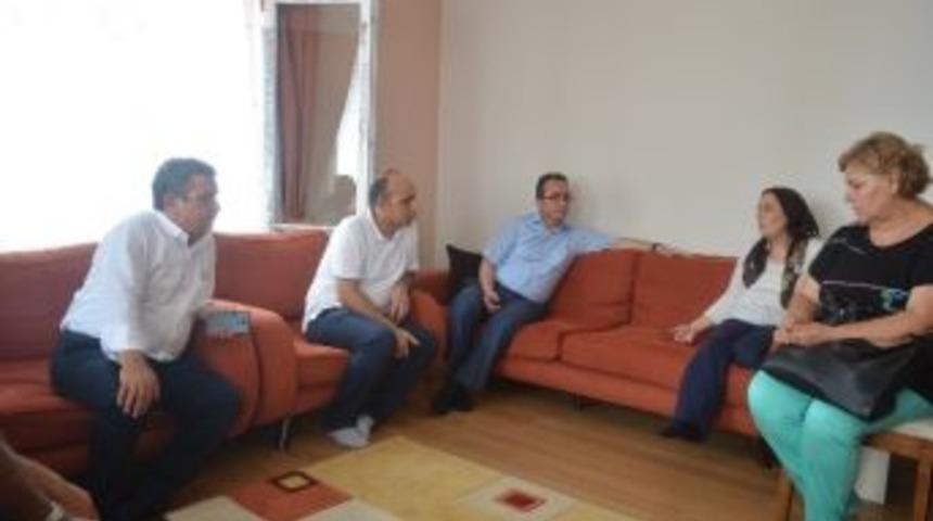 Metan Gazından &Ouml;len İş&ccedil;i Ailelerine Taziye Ziyareti