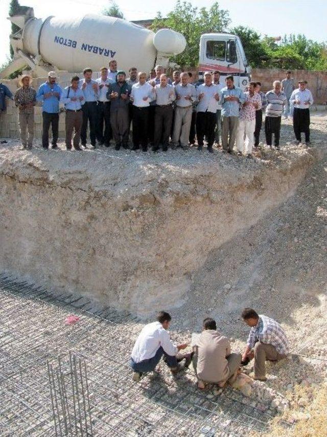 Araban&rsquo;da K&ouml;rhacıobası Cami Temeli Atıldı 1