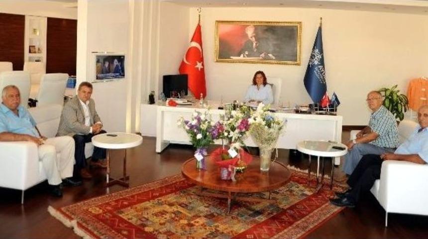 Esnaf Odalarından Başkan &Ccedil;er&ccedil;ioğlu&rsquo;na Ziyaret