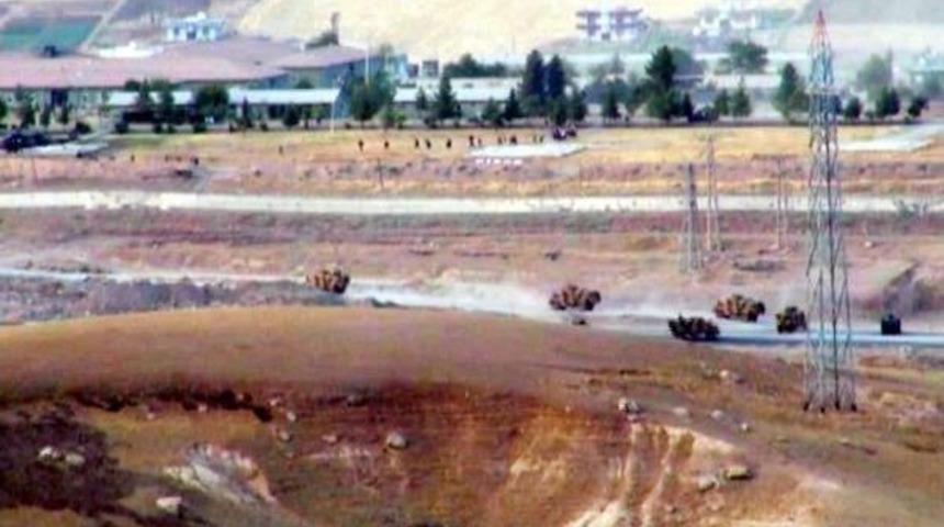 K&uuml;peli Ve Kilise Dağlarında Askeri Hareketlilik