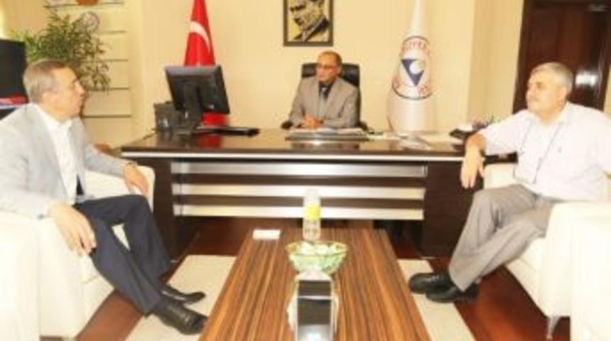 Doğan&rsquo;dan Rekt&ouml;rl&uuml;ğe Nezaket Ziyareti