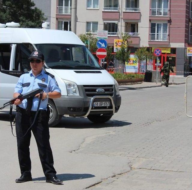 Bolu’da Şüpheli Bavul Paniği