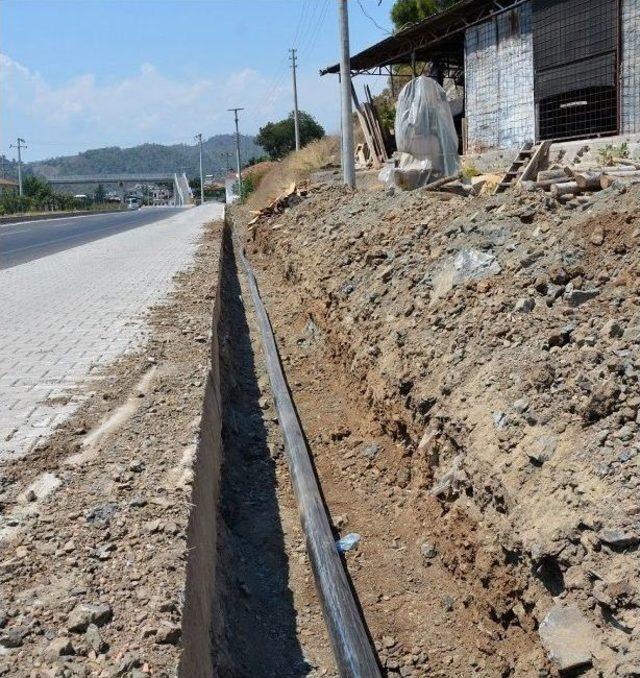 Fethiye Yanıklar’a Yeni İçme Suyu Hattı