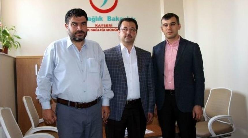 Yeşilay Cemiyeti Halk Sağlığı M&uuml;d&uuml;rl&uuml;ğ&uuml;n&uuml; Ziyaret Etti